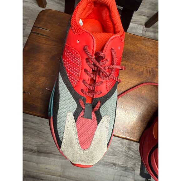 Adidas Yeezy Boost 700 V1 Hi-Res Red Sneakers Size 7 Mens US Retired - Picture 8 of 16